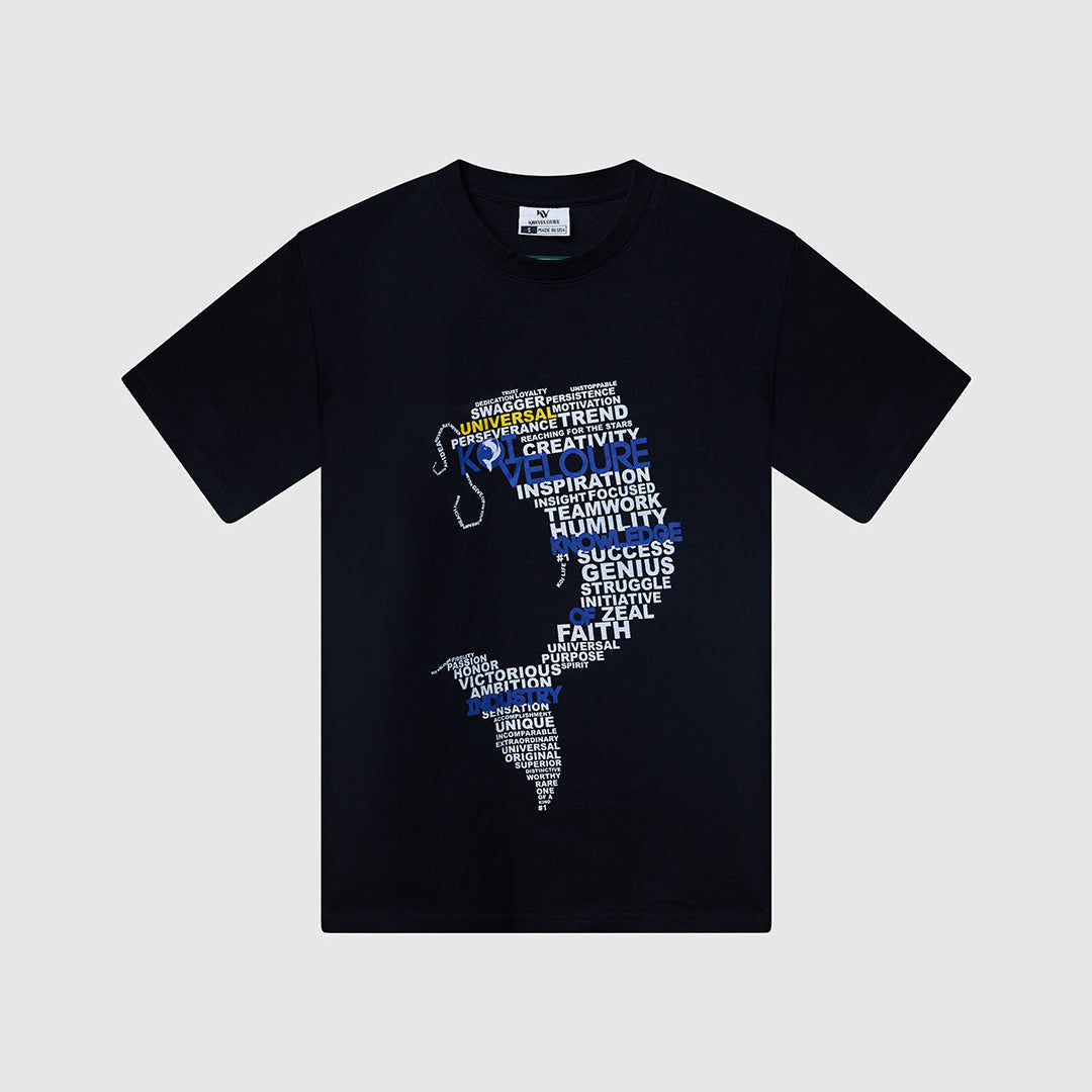 Koi Veloure Typography Tee – Graphic Streetwear T-Shirt USA