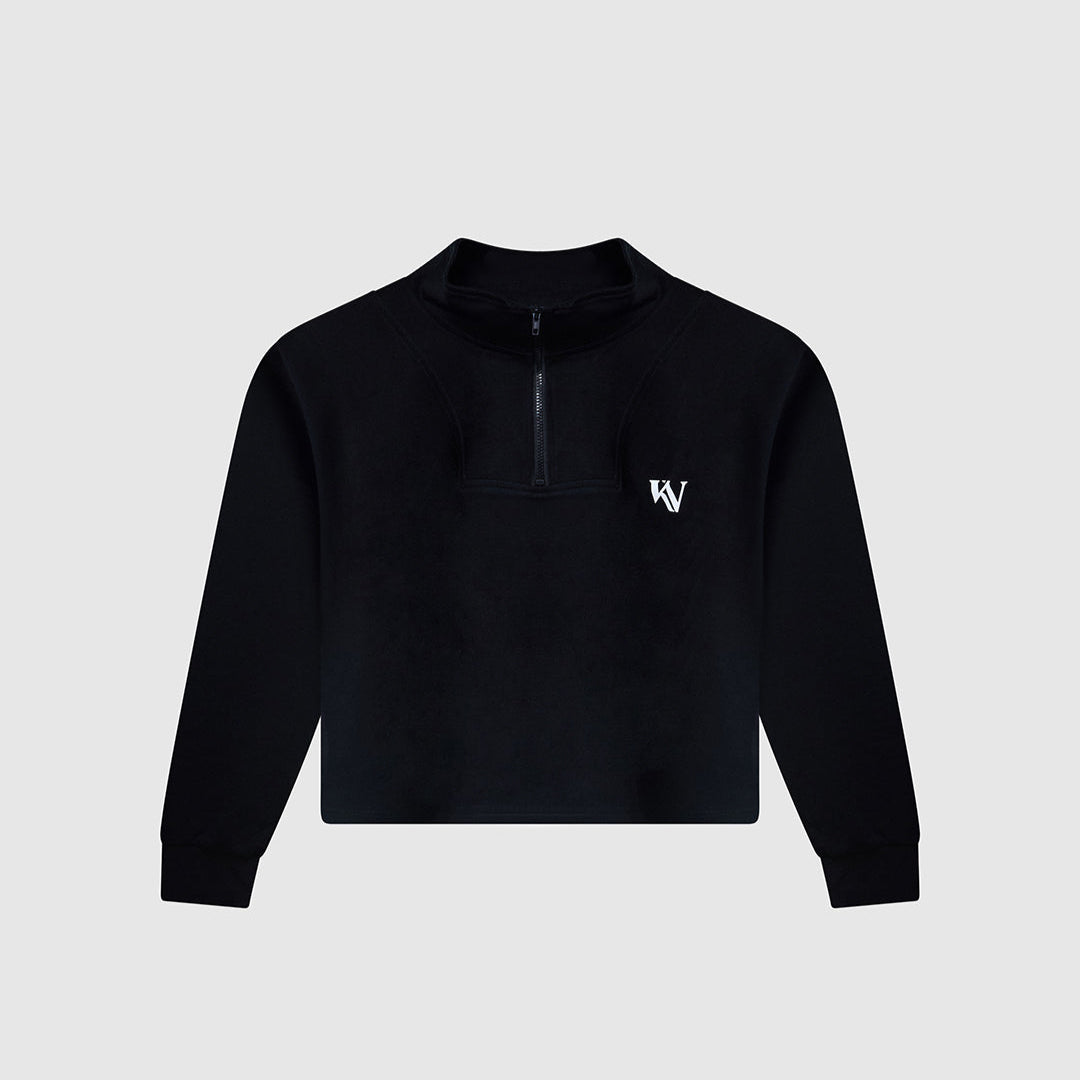 Koi Veloure Crop Sweater – Women’s Streetwear Pullover for Fall USA