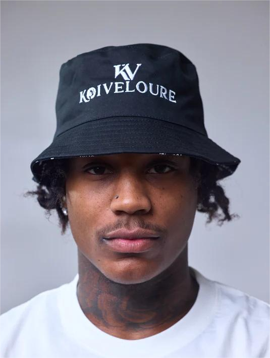 Koi Veloure Men Reversible Bucket Hat – Dual-Sided Streetwear Hat