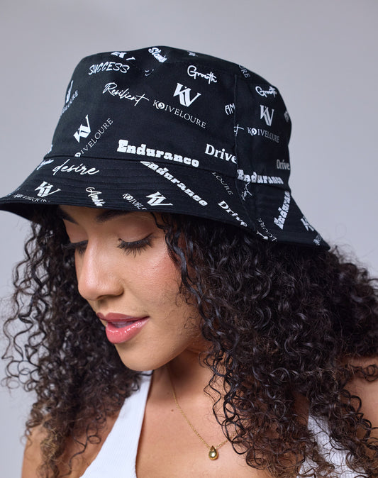 Koi Veloure Reversible Bucket Hat – Dual-Sided Streetwear Hat